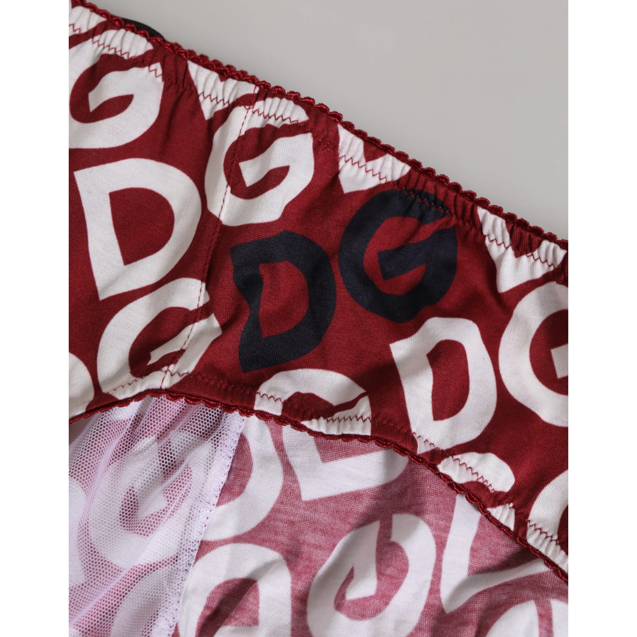 Bordeaux DG Logo Slip Bottom Brief Underwear