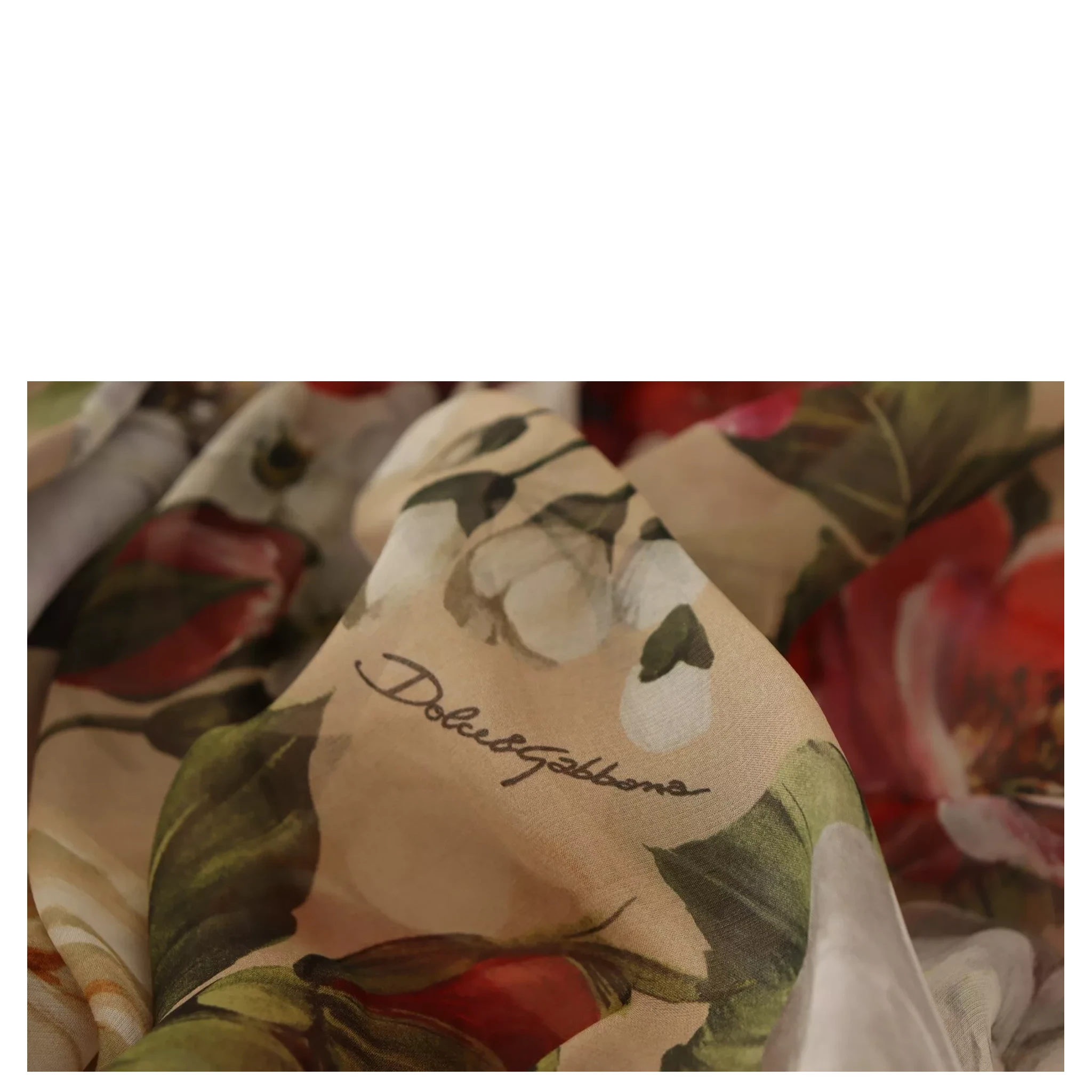 Beige Floral Sleeveless A-line Mini Dress