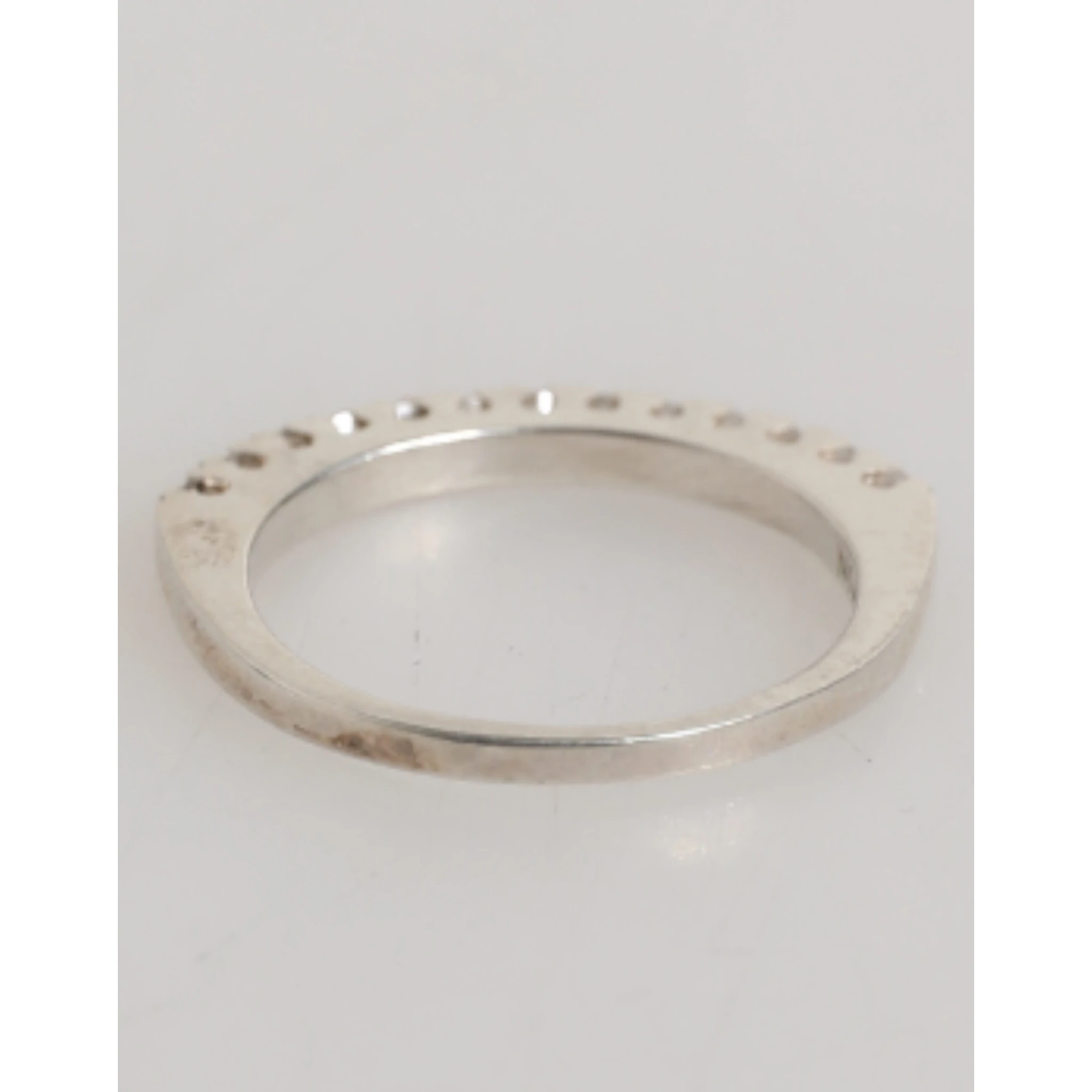 Sterling Silver 925 Band Pave CZ Crystal Eternity Ring