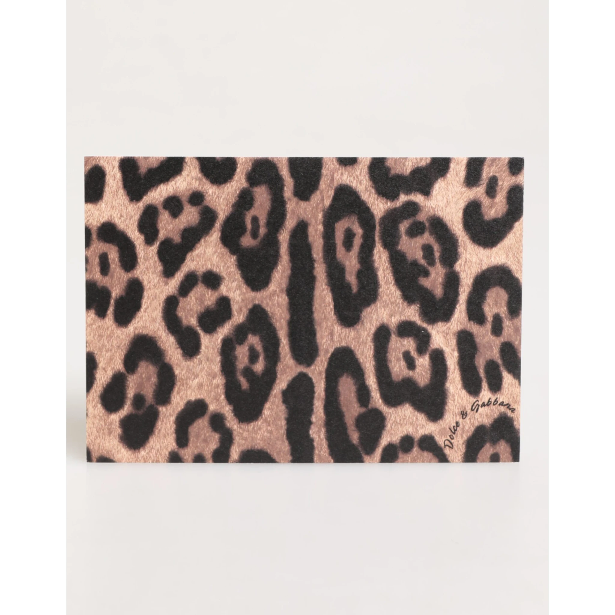 Multicolor Leopard Print Envelope Paper Post Card Holder