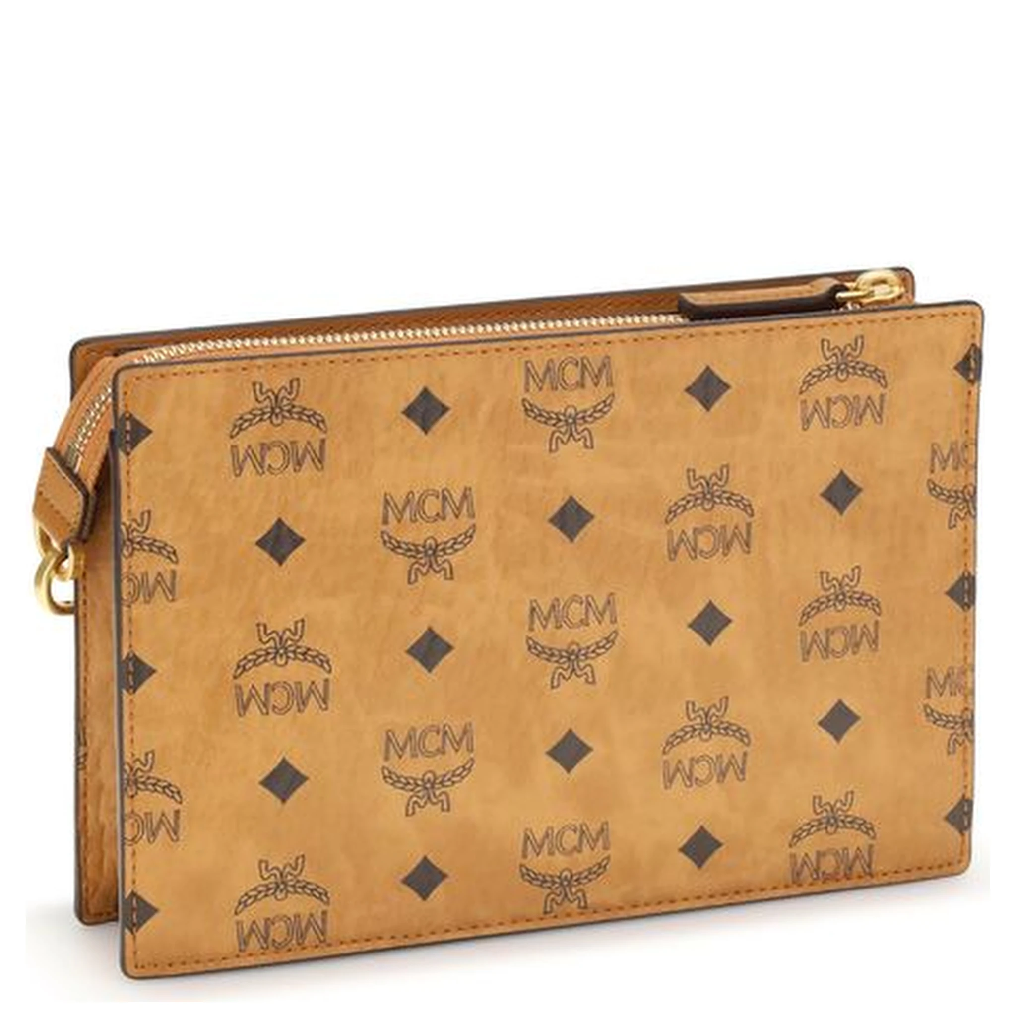 Brown Canvas Shoulder Bag
