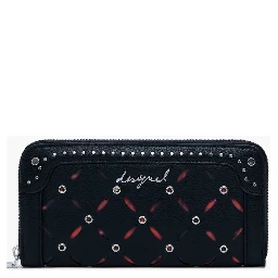 Black Polyethylene Women Wallet