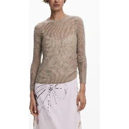 White Polyester Women Dress