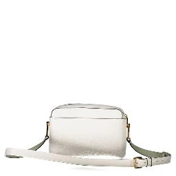 White Leather Handbag