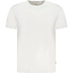 White Elastane T-Shirt