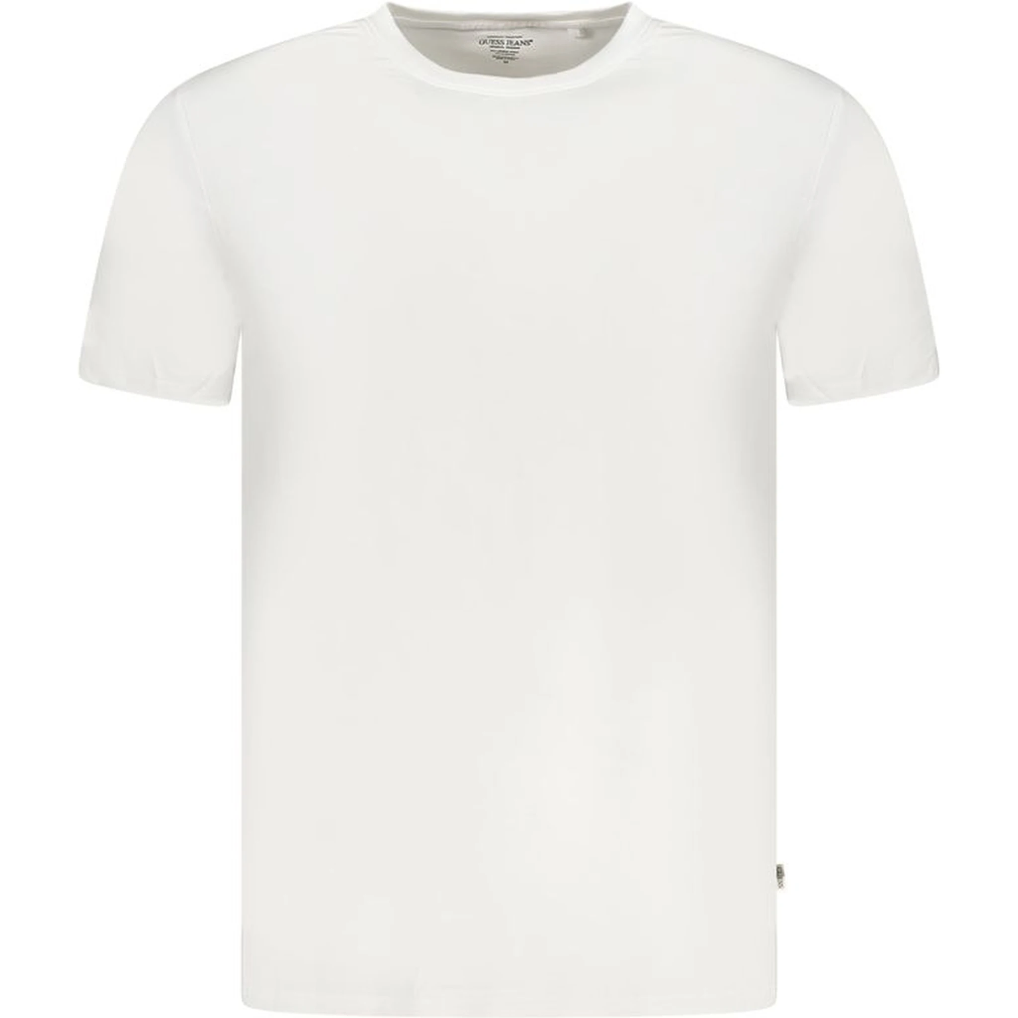 White Elastane T-Shirt