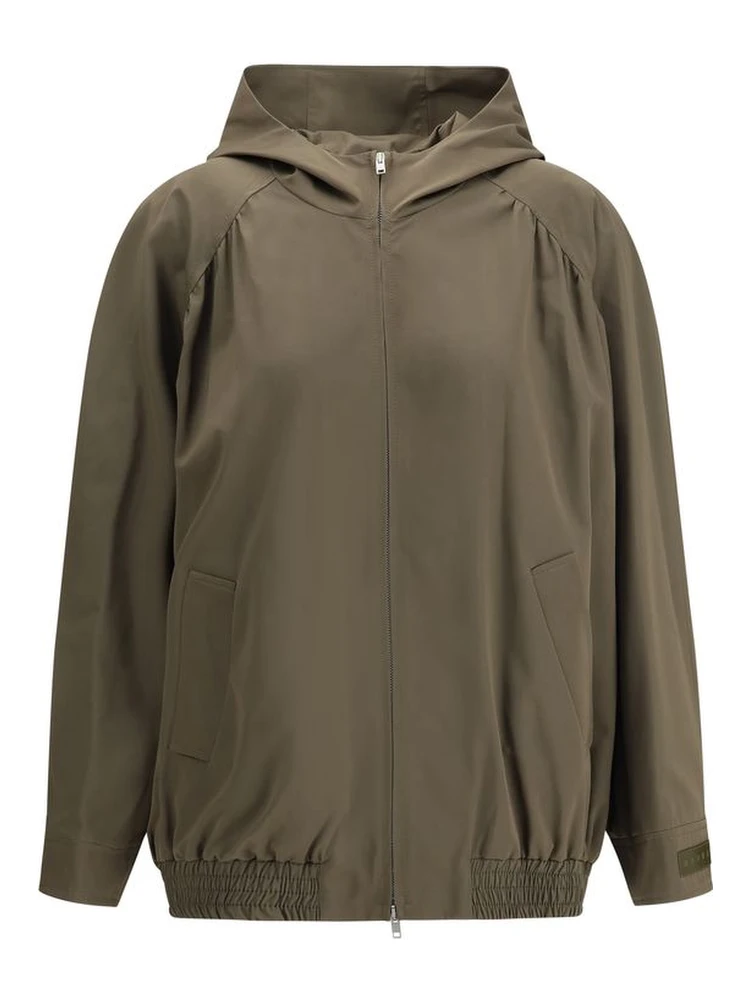 Bicolor Polyester Bomber
