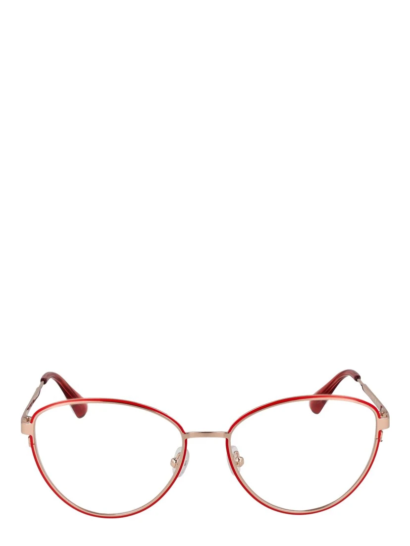 Red Metal Glasses (Frames)