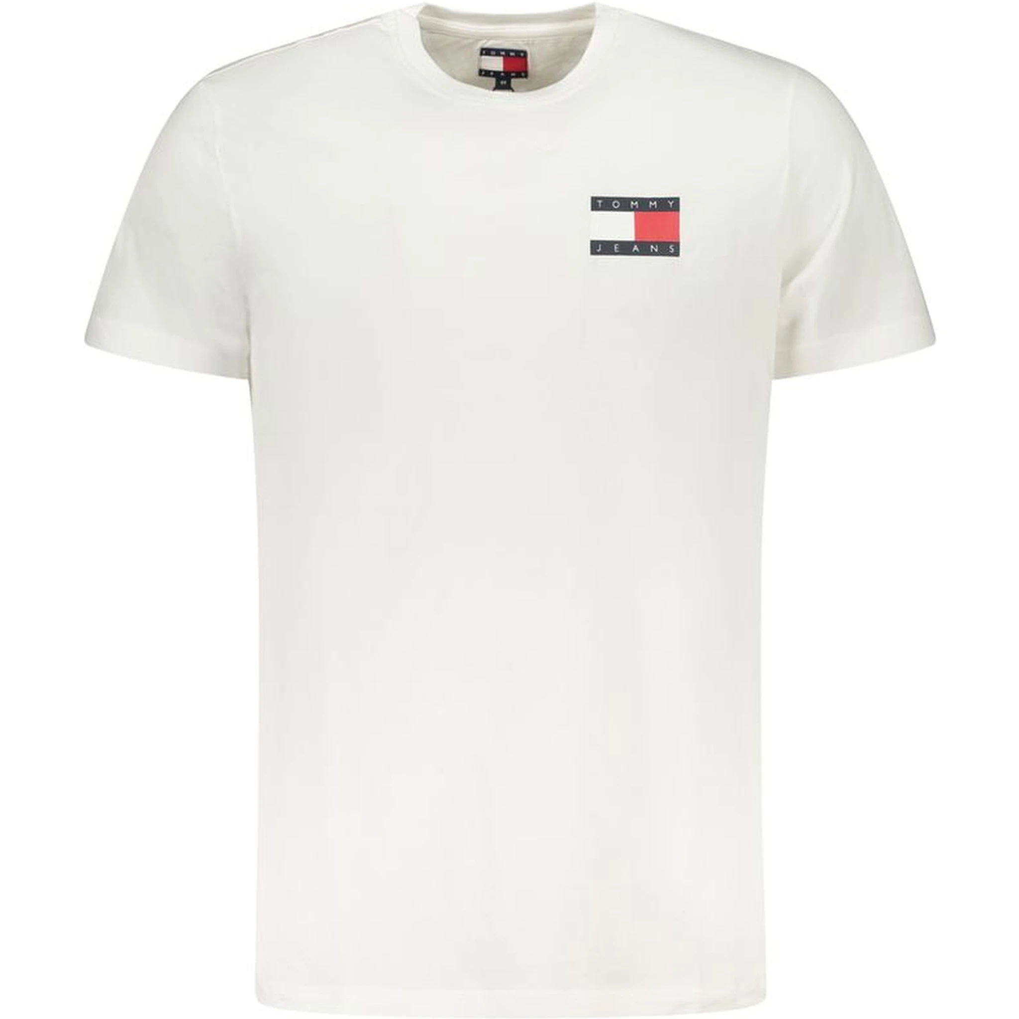 White Cotton Men T-Shirt