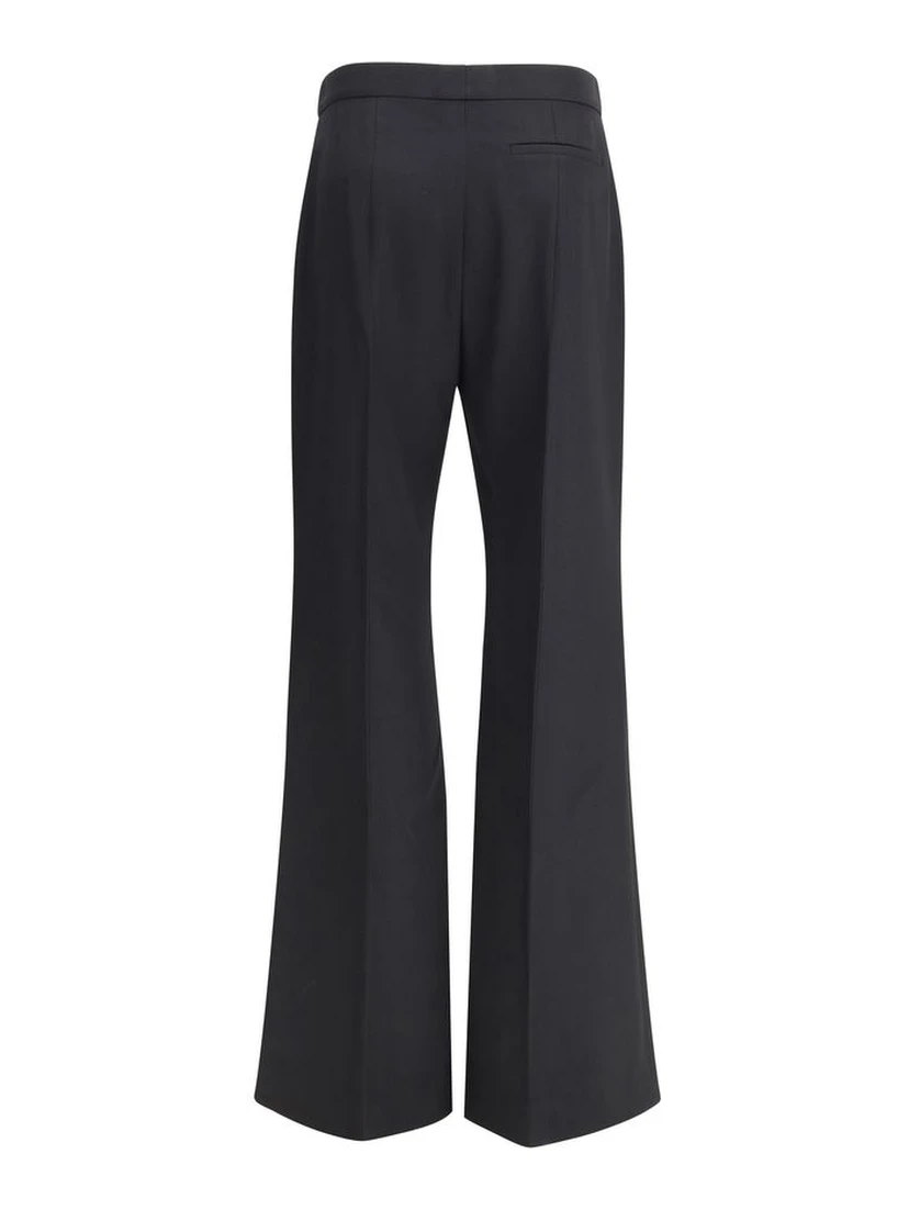 Black Wool Pants