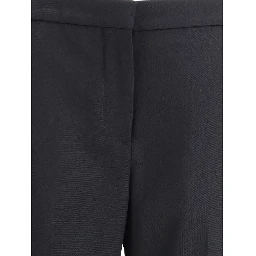 Black Wool Pants