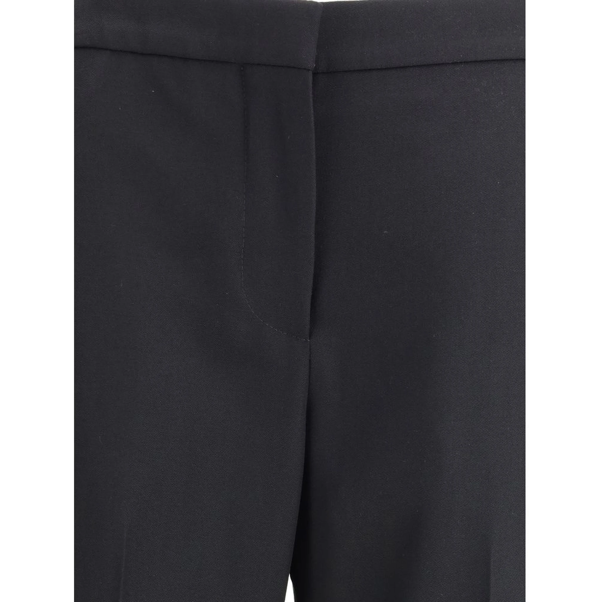 Black Wool Pants