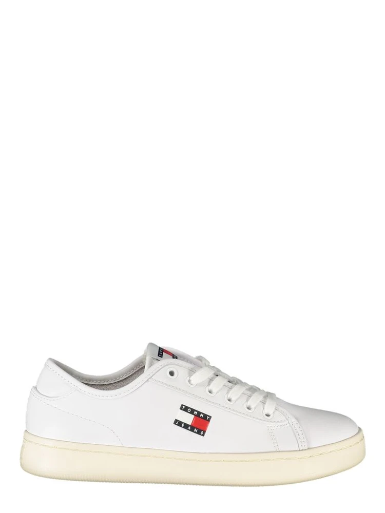 White Leather Women Sneaker