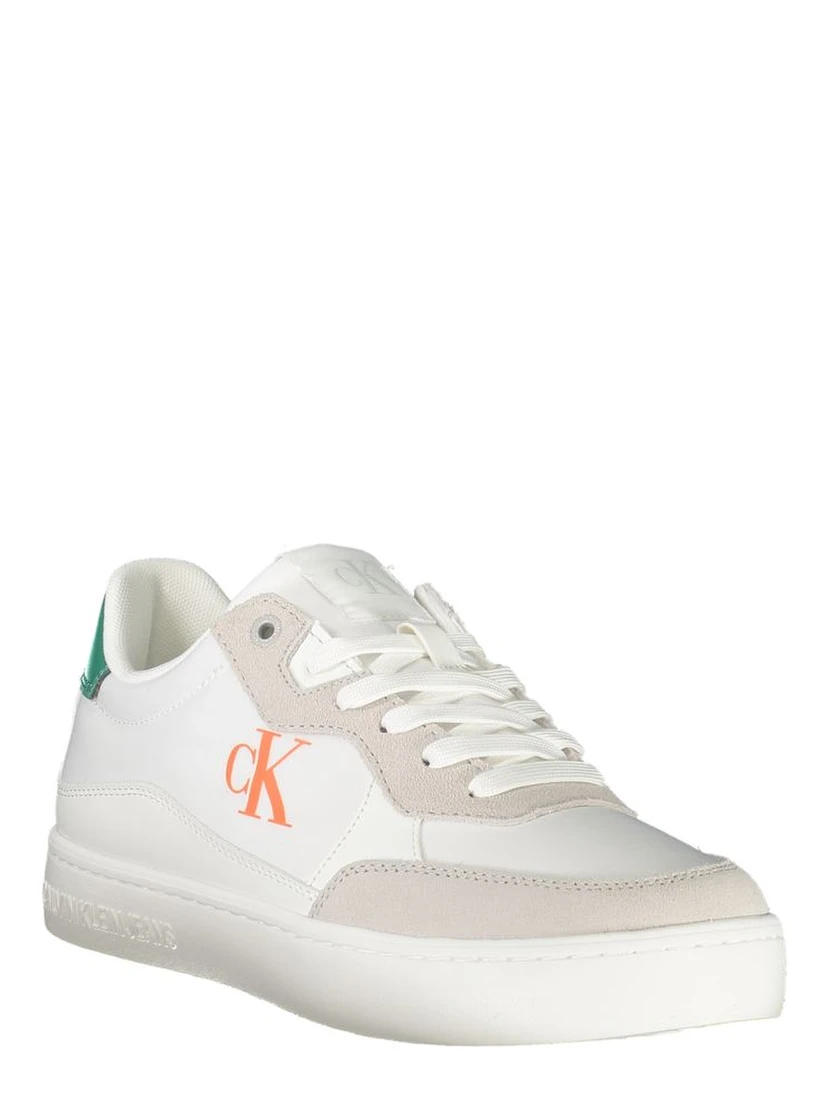 White Leather Men Sneaker