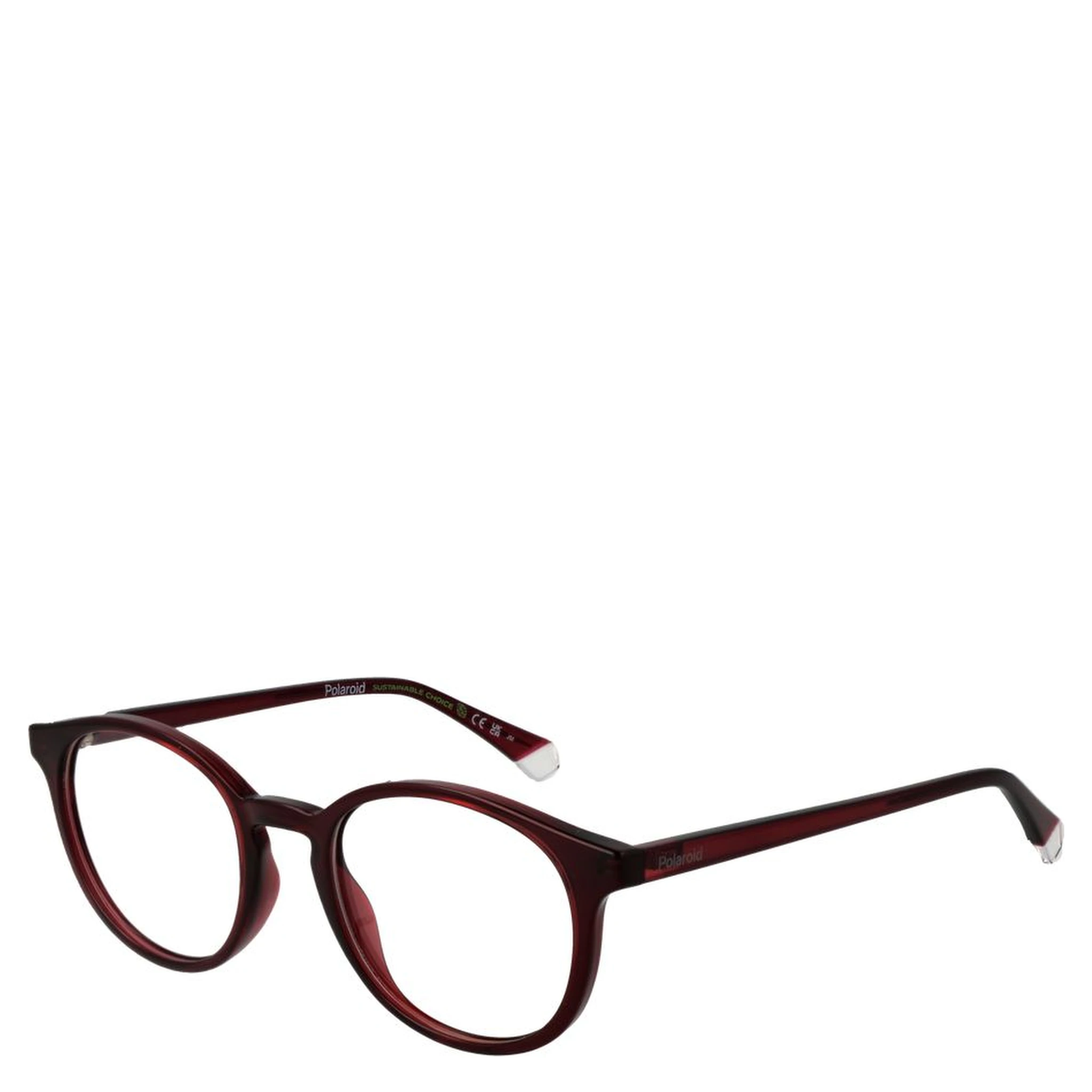 Burgundy Polyamide Glasses (Frames)