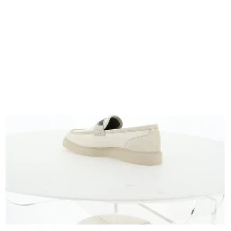 Beige Loafers Shoes