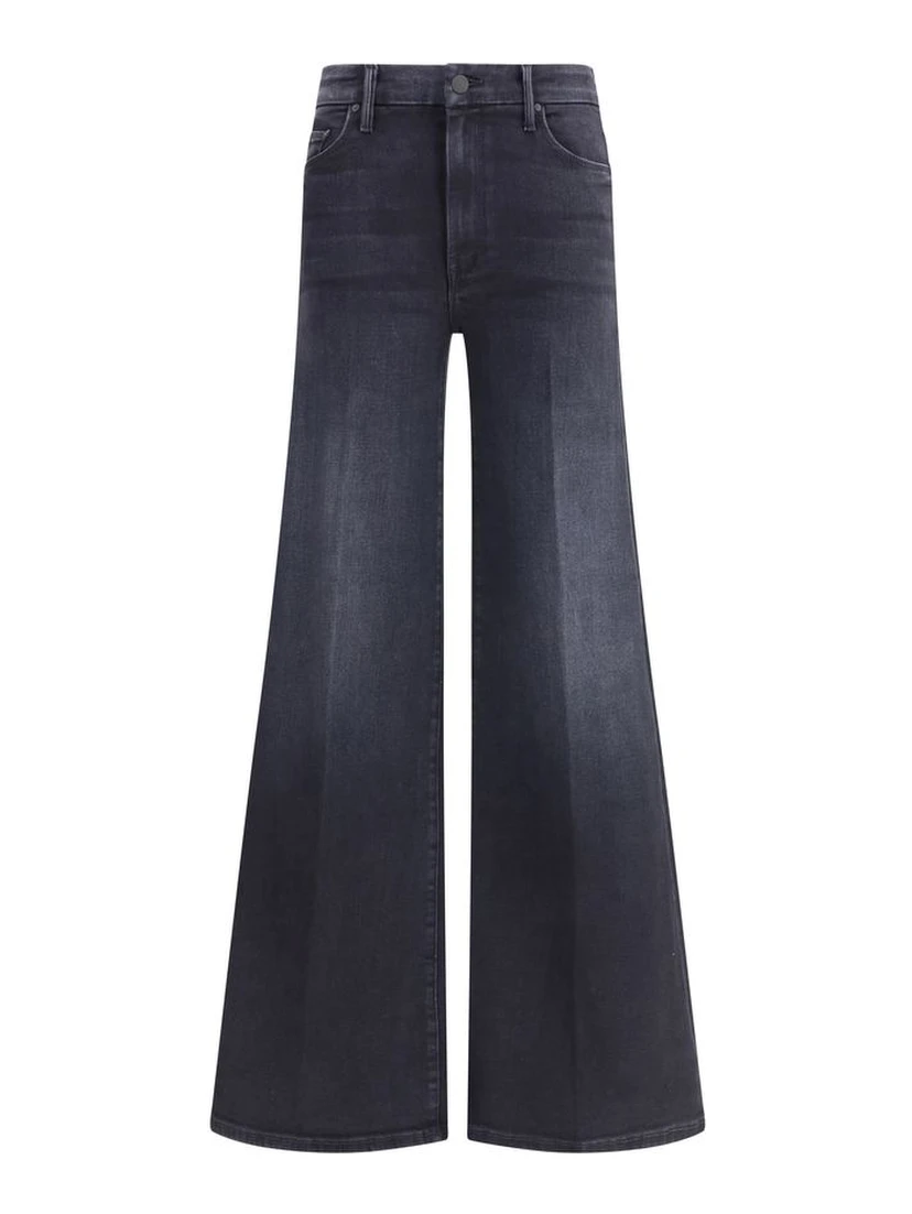 Black Cotton Jeans Denim