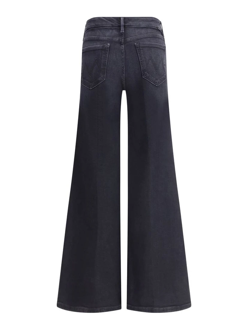Black Cotton Jeans Denim