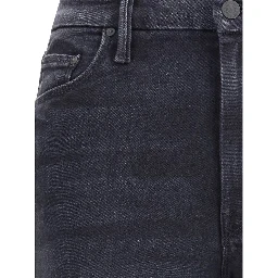 Black Cotton Jeans Denim