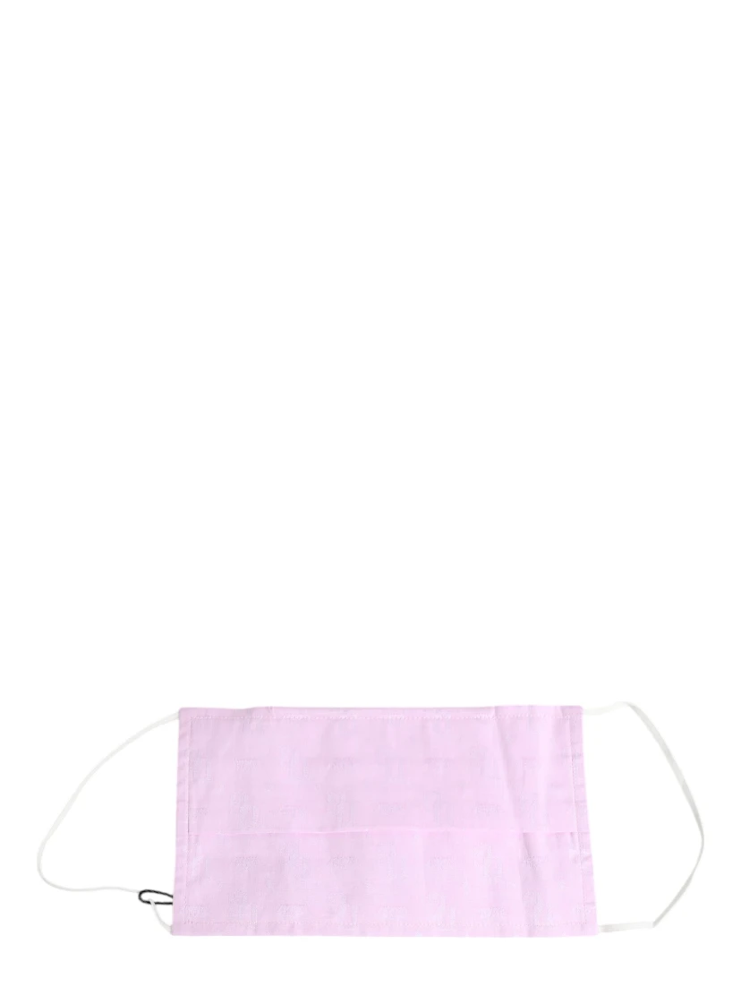 Pink Cotton Logo Elastic Ear Strap Face Mask