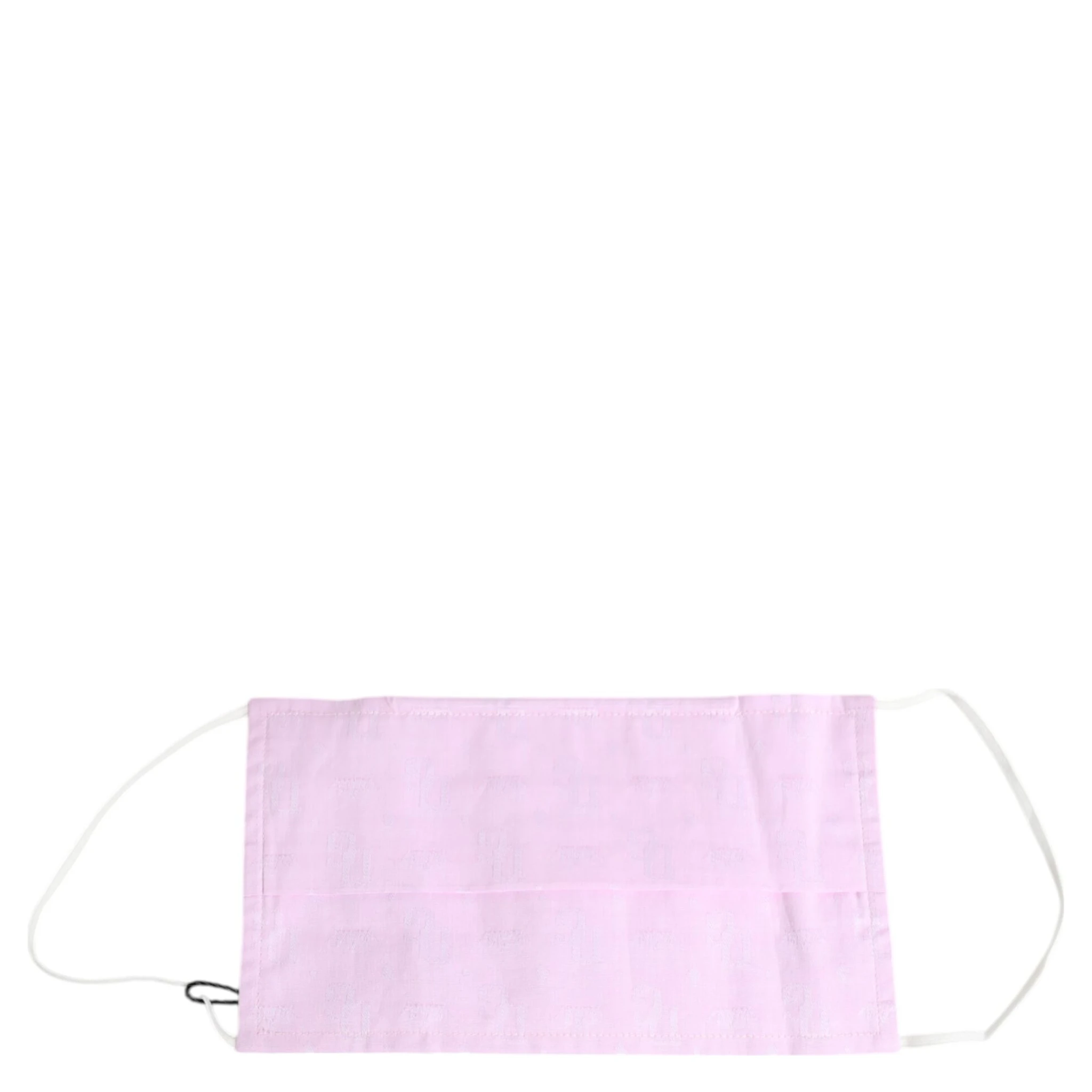 Pink Cotton Logo Elastic Ear Strap Face Mask