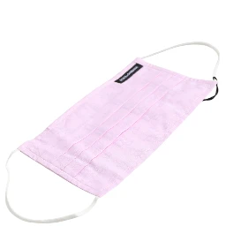 Pink Cotton Logo Elastic Ear Strap Face Mask