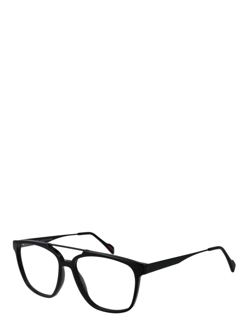 Black Metal Glasses (Frames)