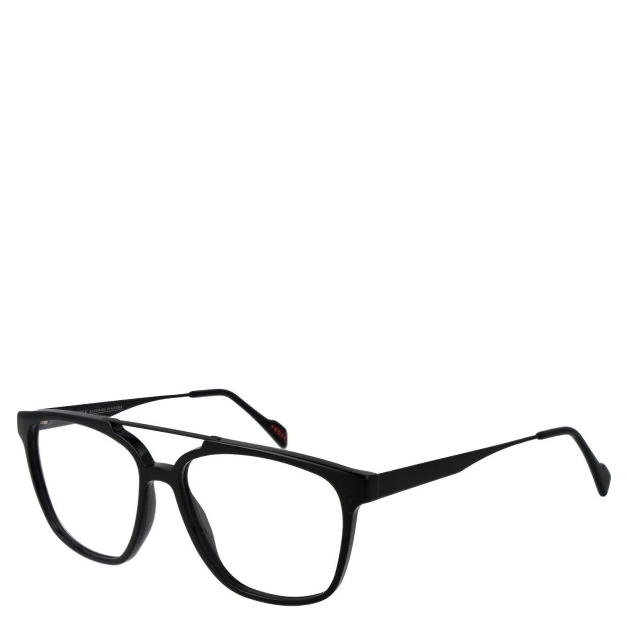 Black Metal Glasses (Frames)