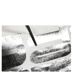 White Metallic Print Cotton CrewNeck T-shirt