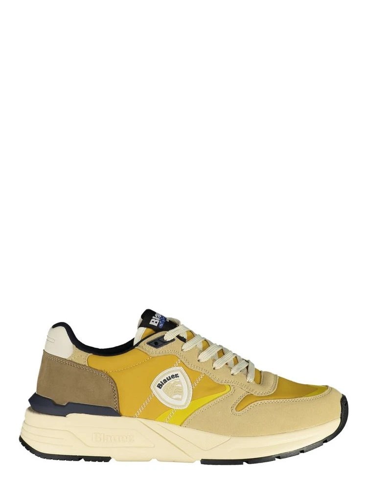 Beige Polyester Sneaker