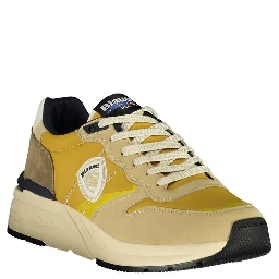 Beige Polyester Sneaker