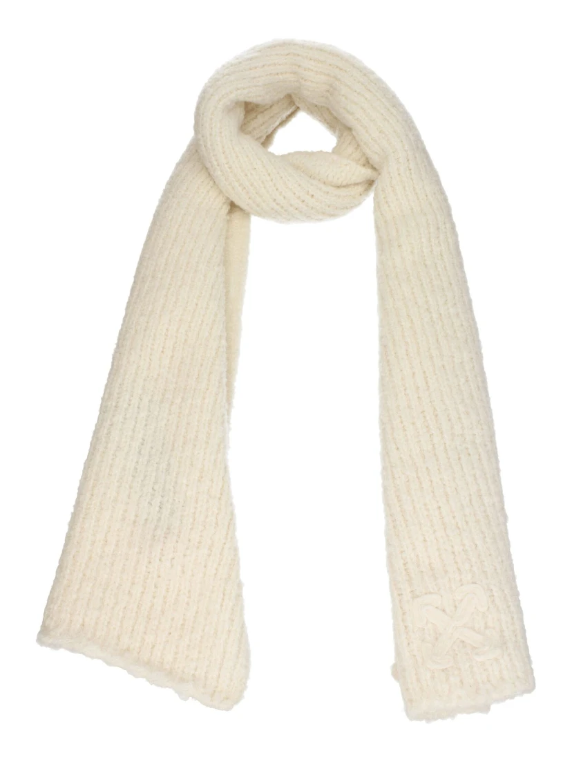 Beige Wool Scarf