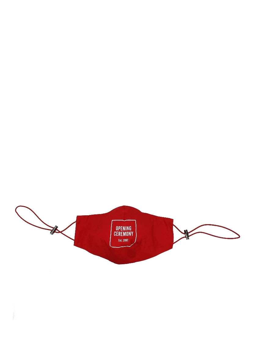 Red Cotton Facemask