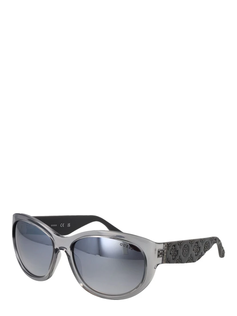 Gray Stainless Steel Sunglasses
