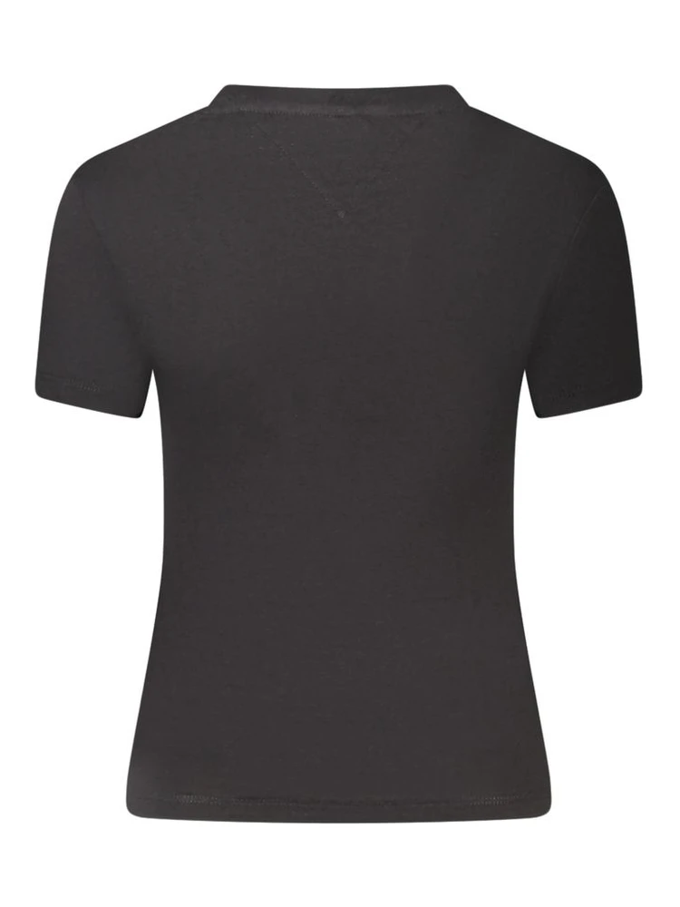 Black Cotton Women T-Shirt alternative