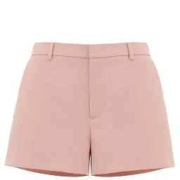 Pink Wool Shorts