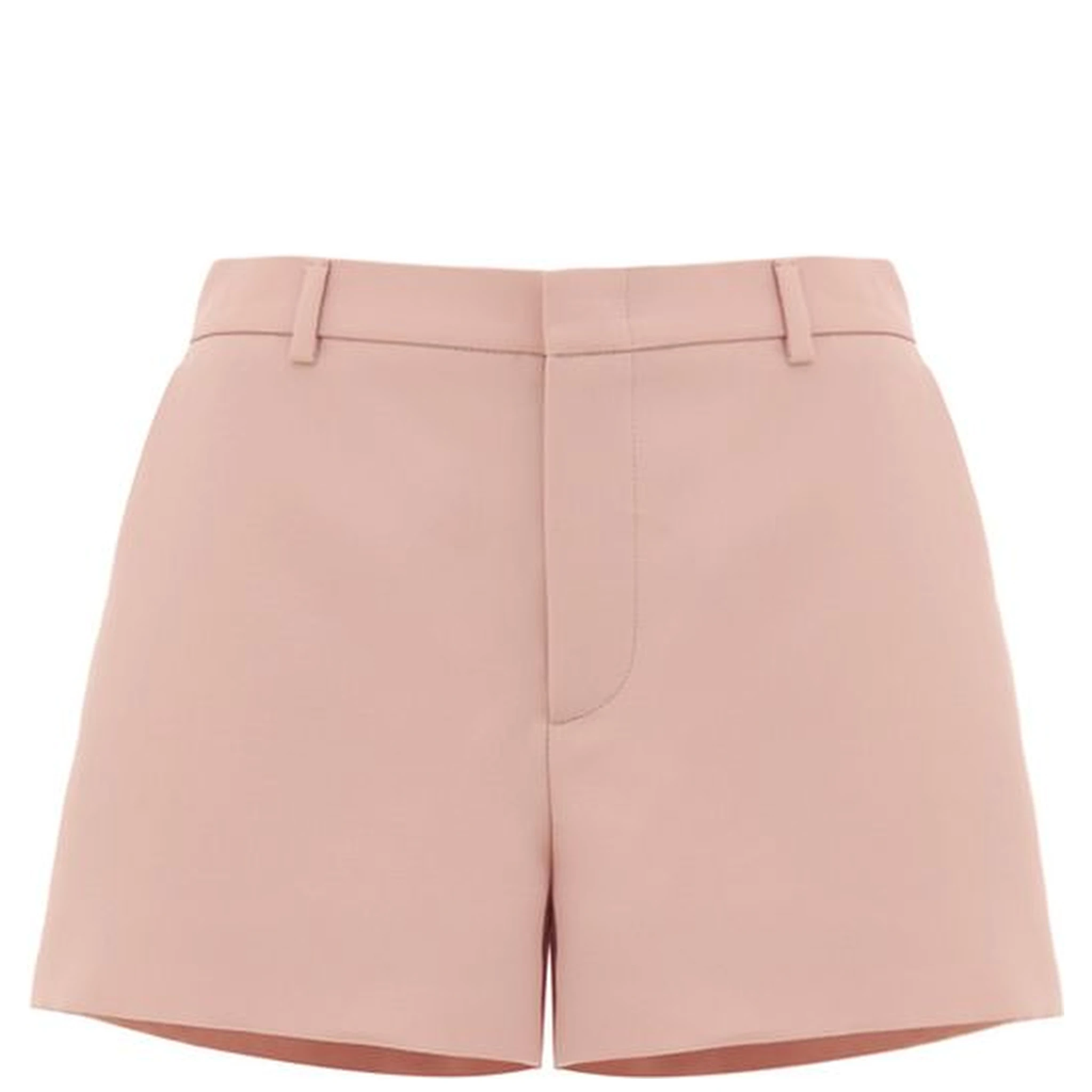 Pink Wool Shorts
