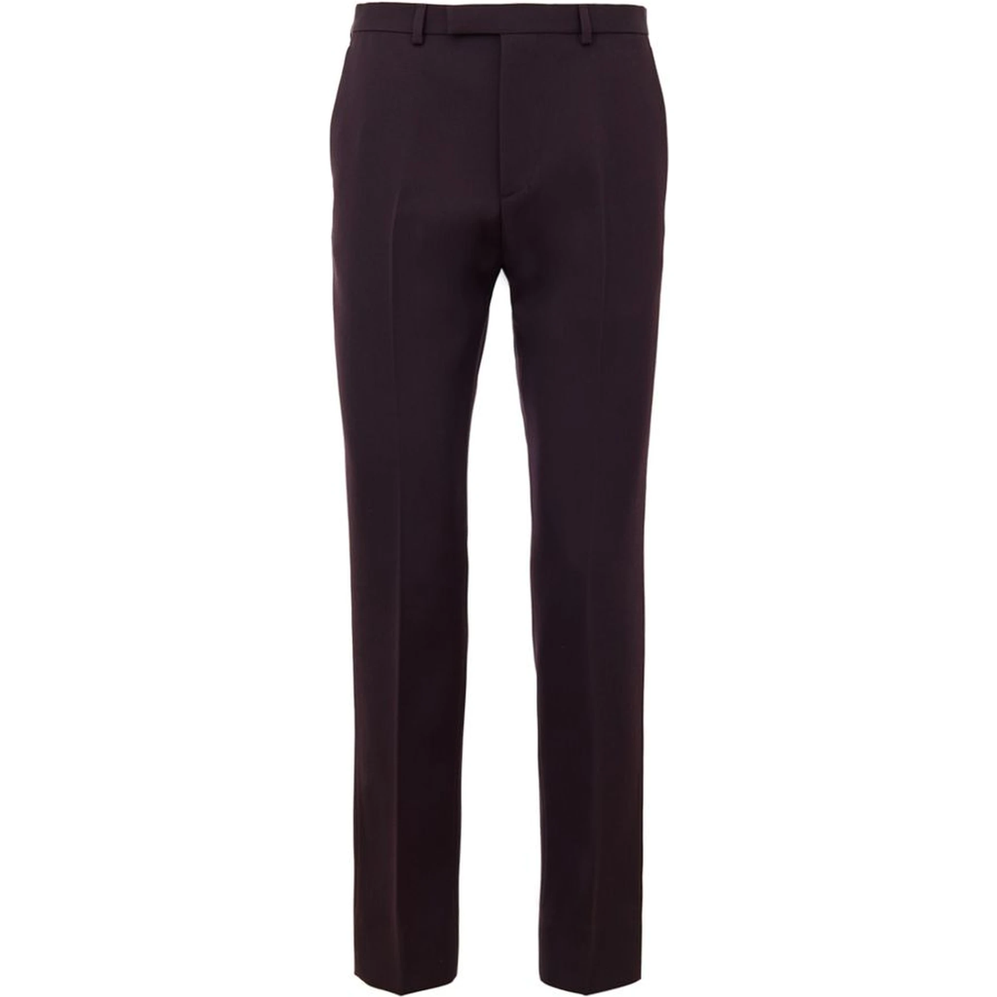 Bordeaux Wool Dress Pants