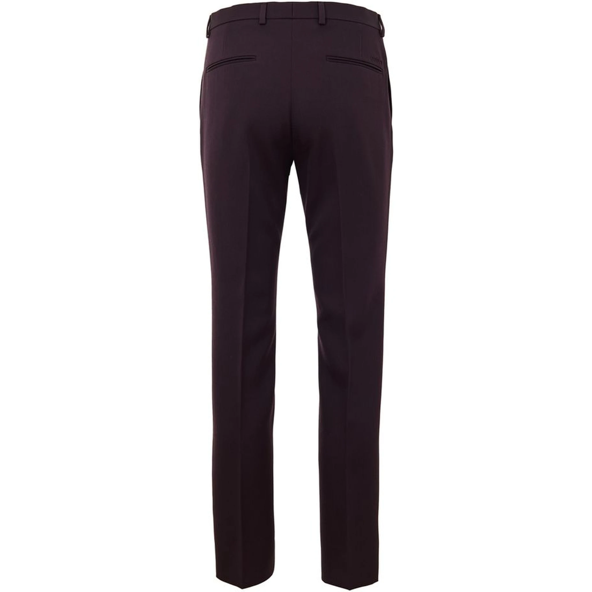 Bordeaux Wool Dress Pants