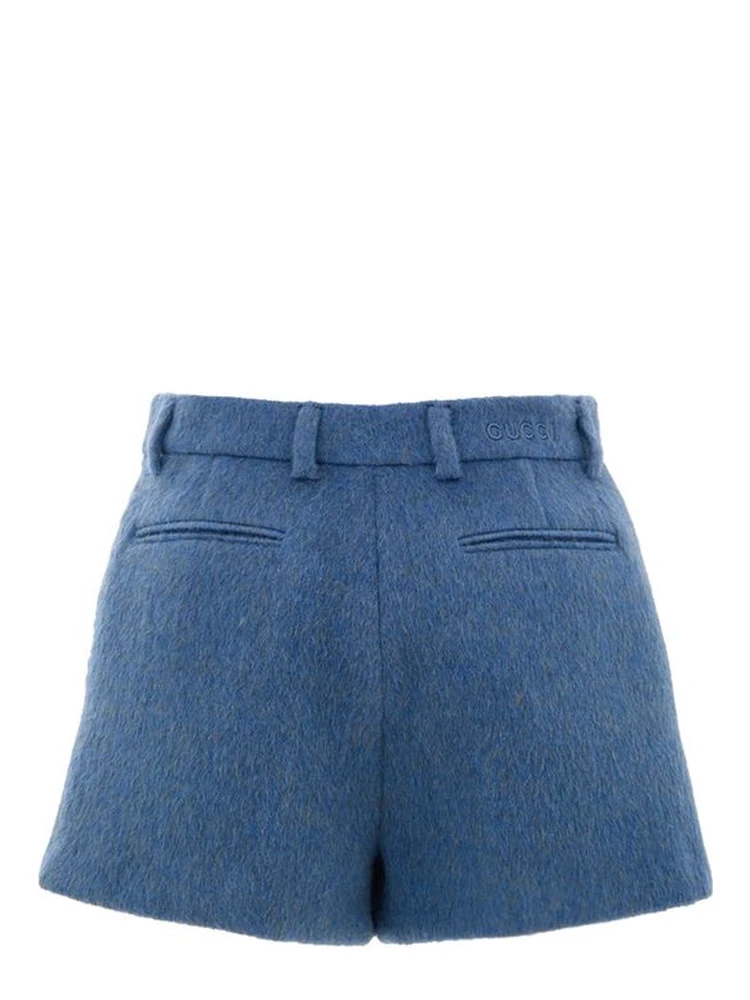Blue Wool Shorts alternative