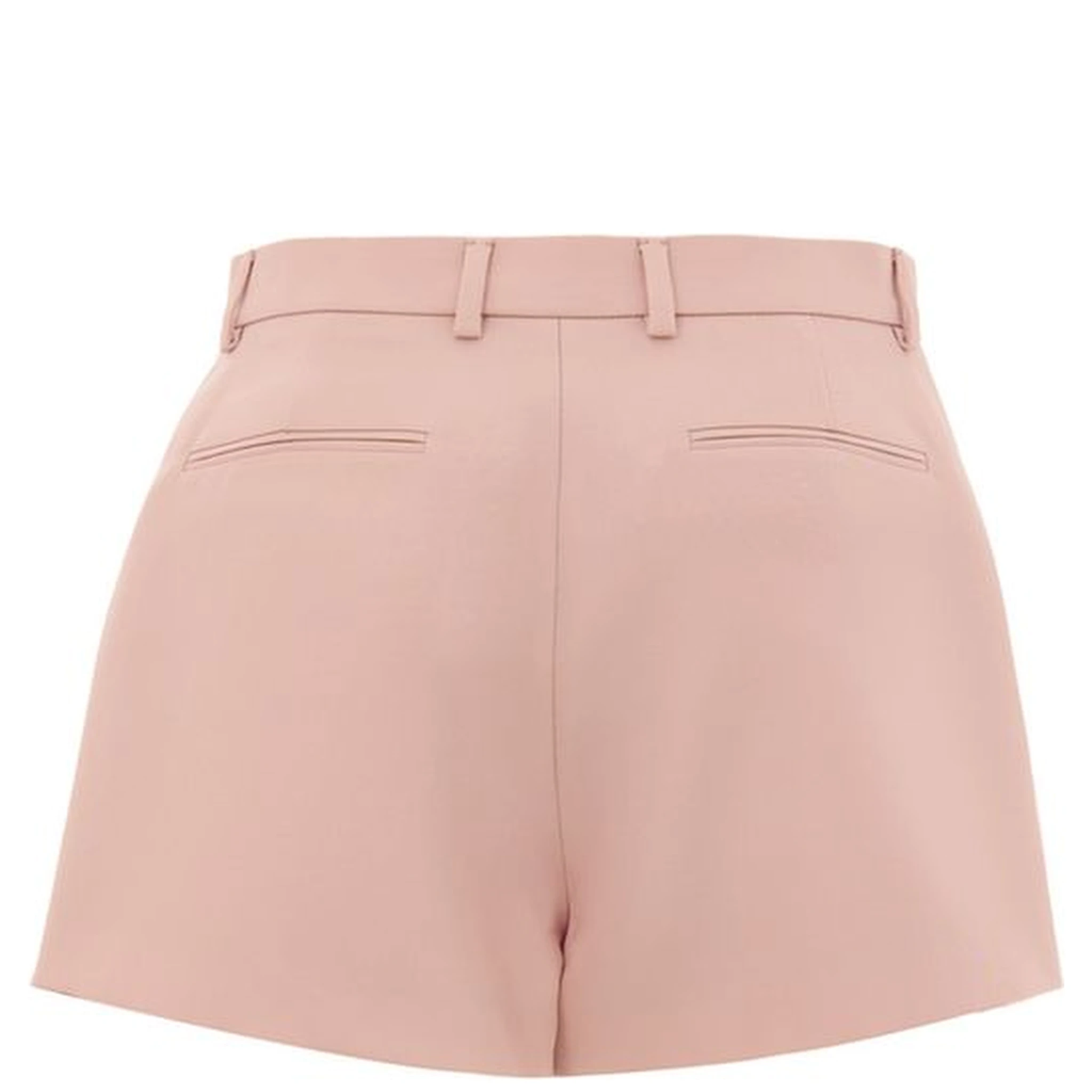 Pink Wool Shorts