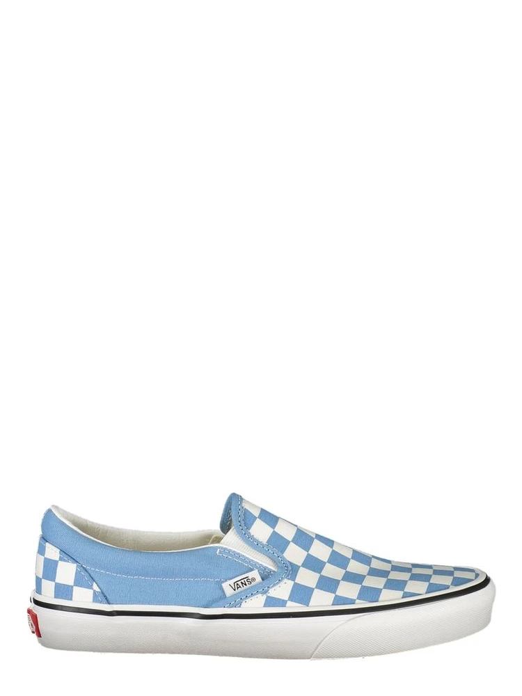 Blue Polyester Sneaker