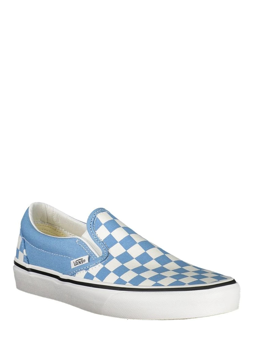 Blue Polyester Sneaker