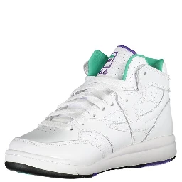 White Polyester Sneaker