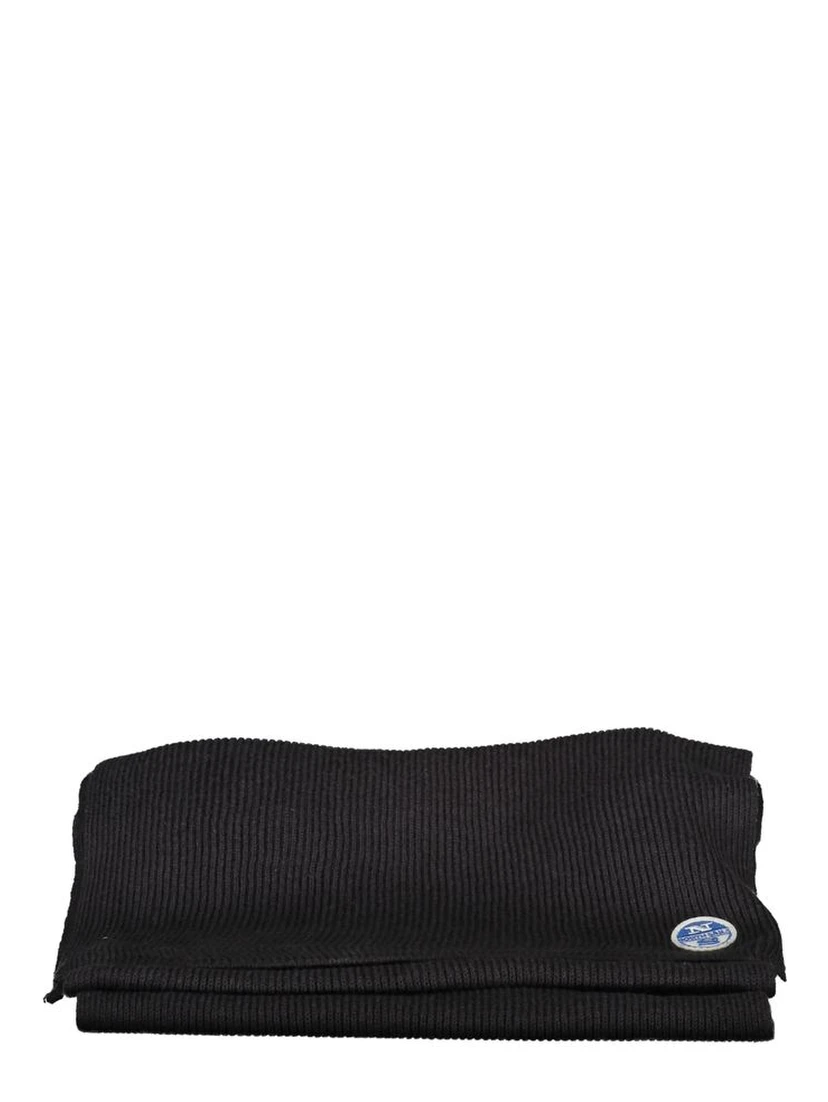 Black Cotton Scarf