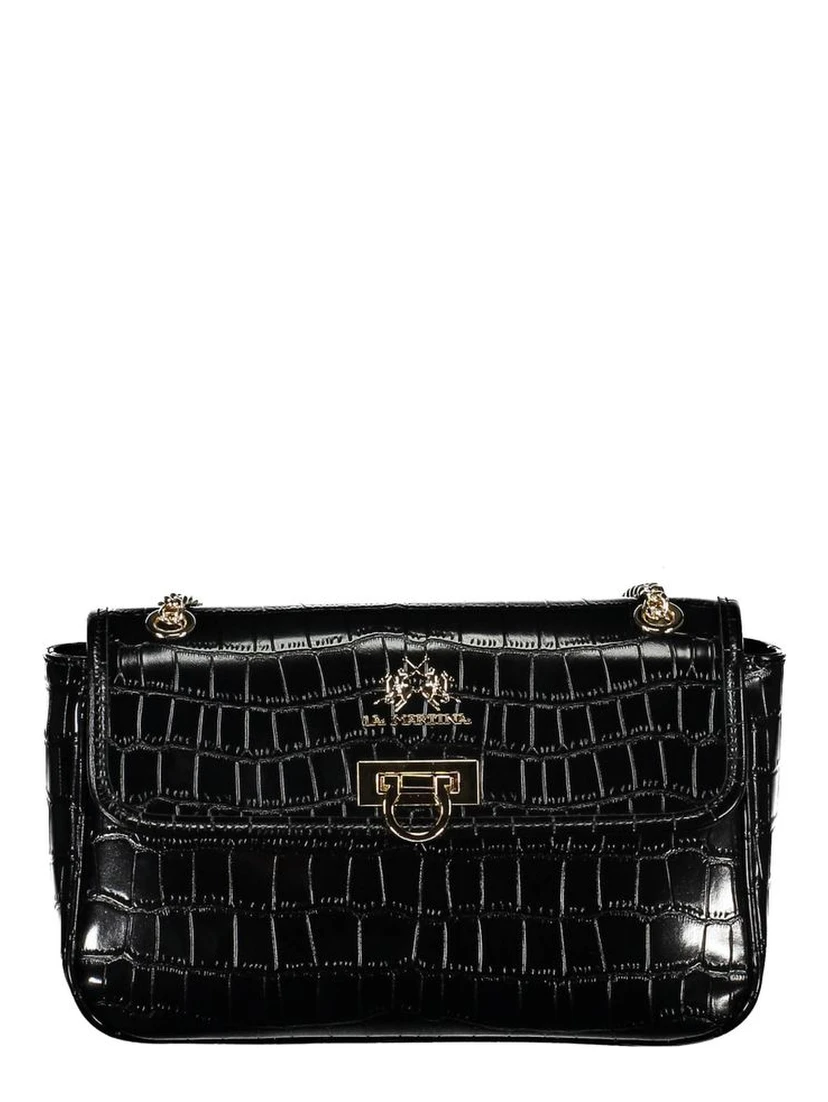 Black Polyethylene Handbag