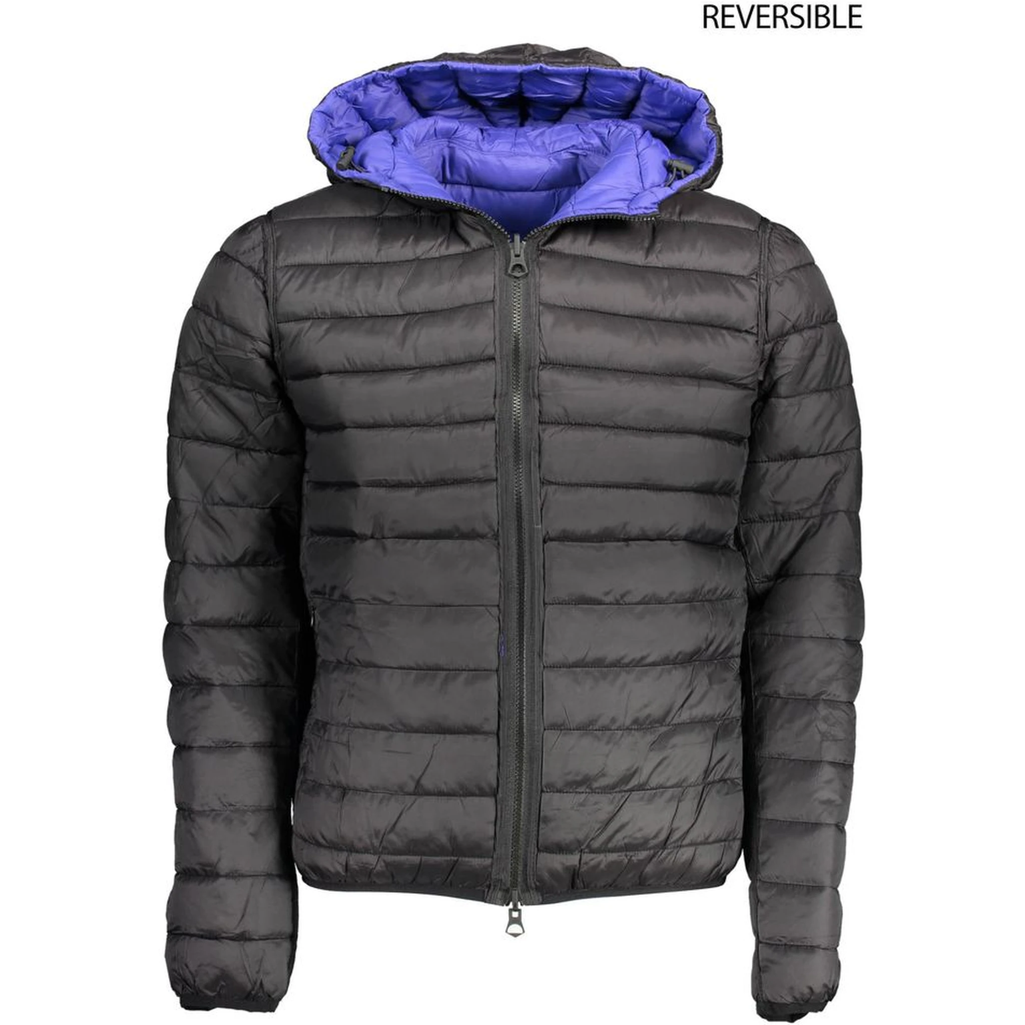 Blue Nylon Jackets & Coat
