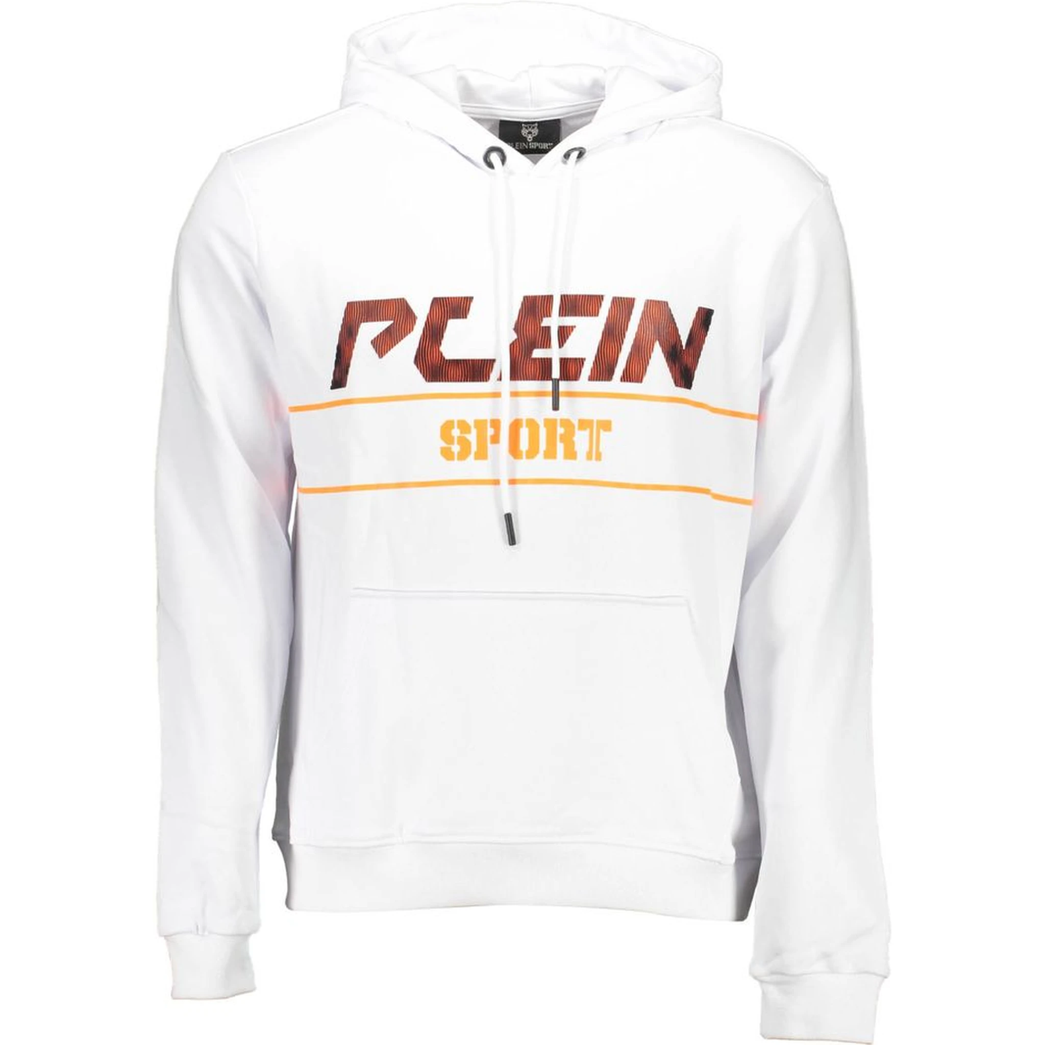 White Cotton Mens Sweatshirt