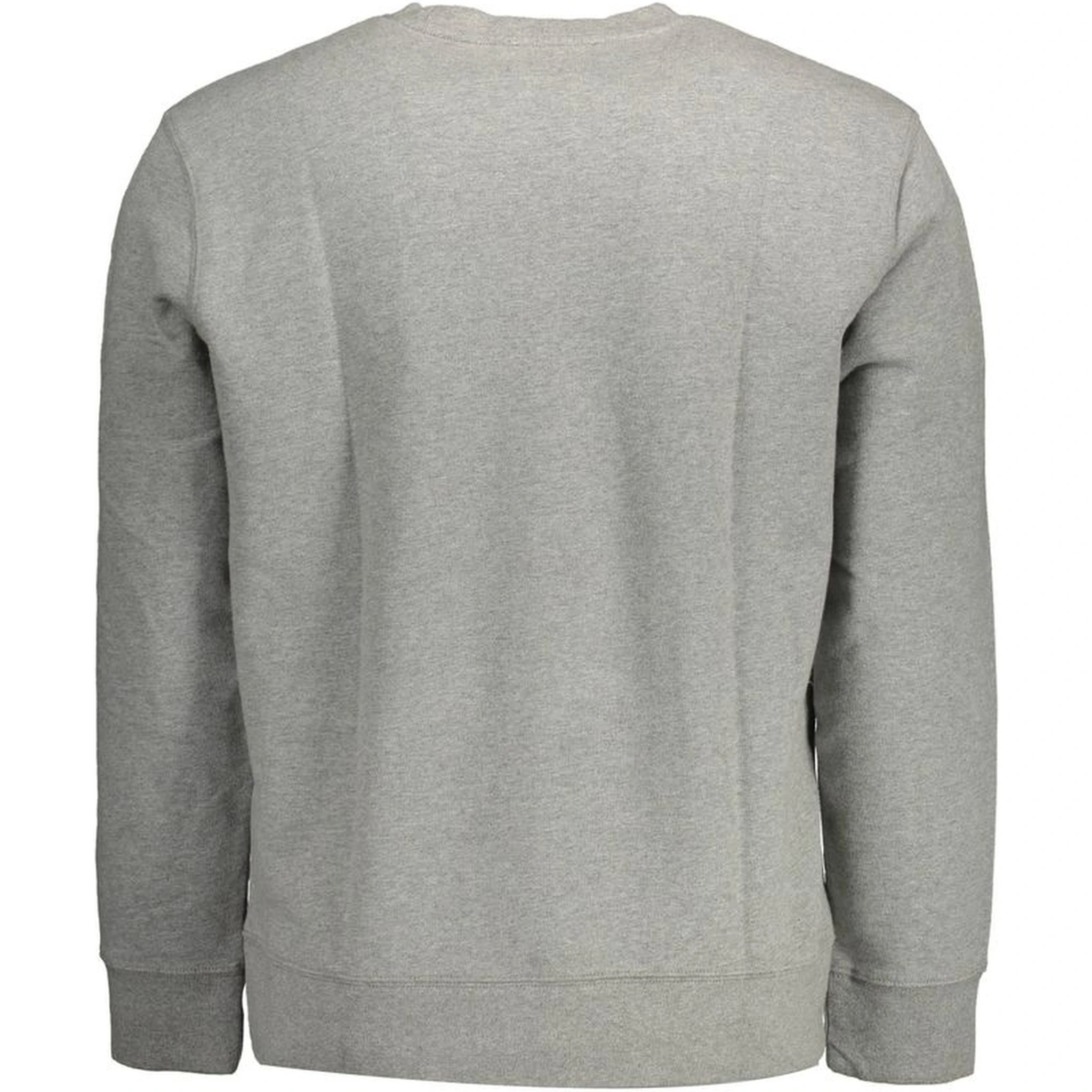 Gray Cotton Mens Sweater