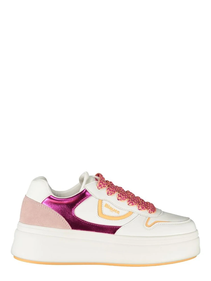White Leather Women Sneaker